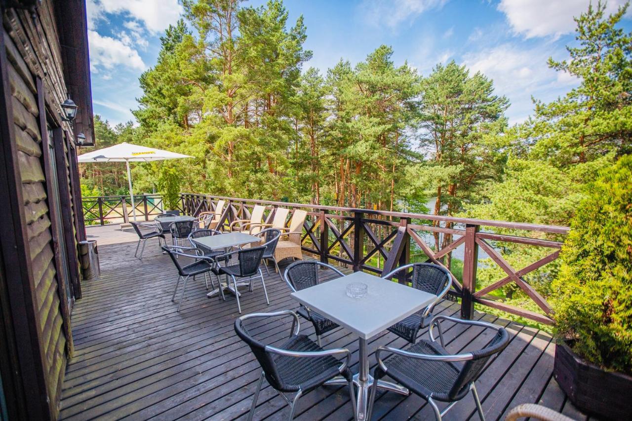 Zuvedra Hotell Ignalina Exteriör bild