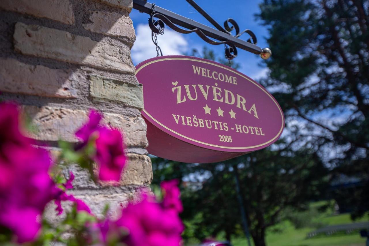Zuvedra Hotell Ignalina Exteriör bild